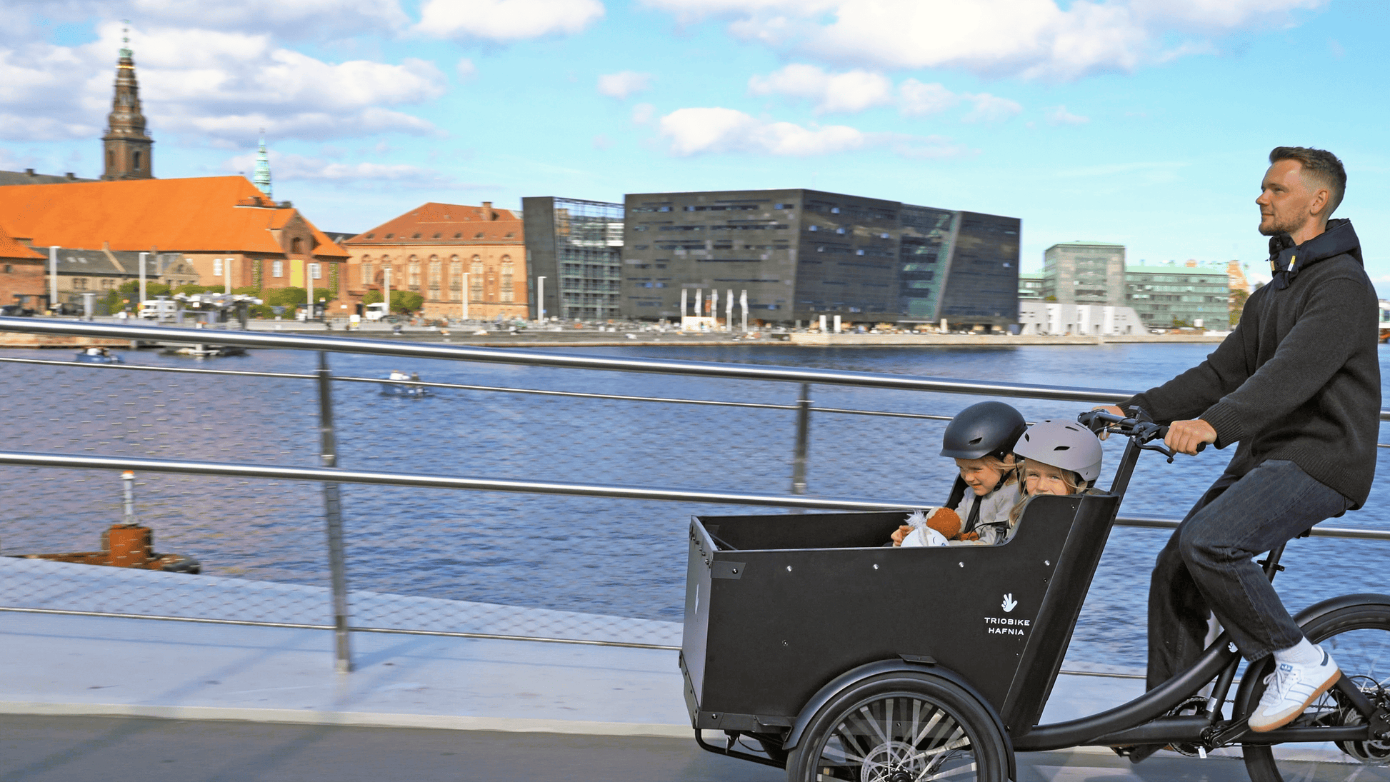 Triobike Hafnia im Alltag