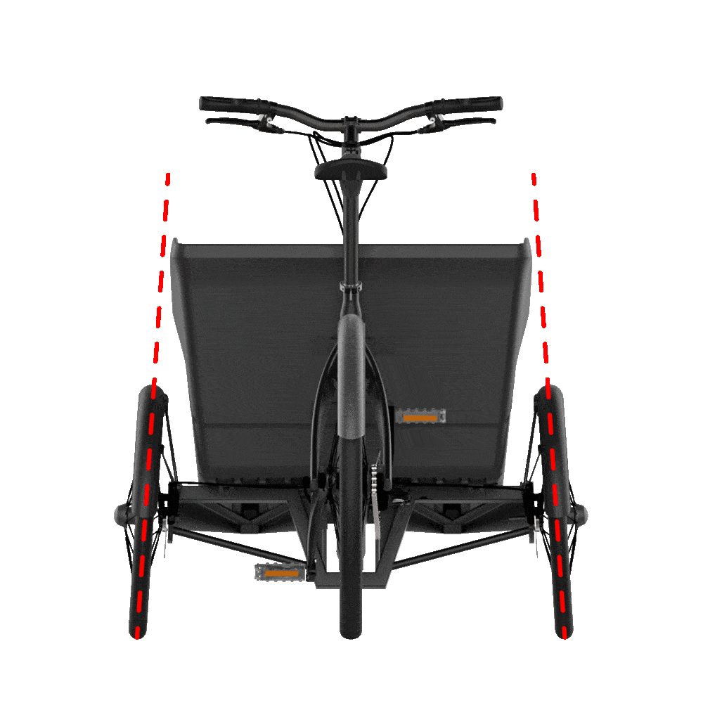 Boxter Air III lehnt sich in die Kurve